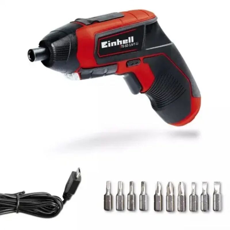 foto del prodotto einhell te sd 3,6 1 li cacciavite a batteria 3,6 v