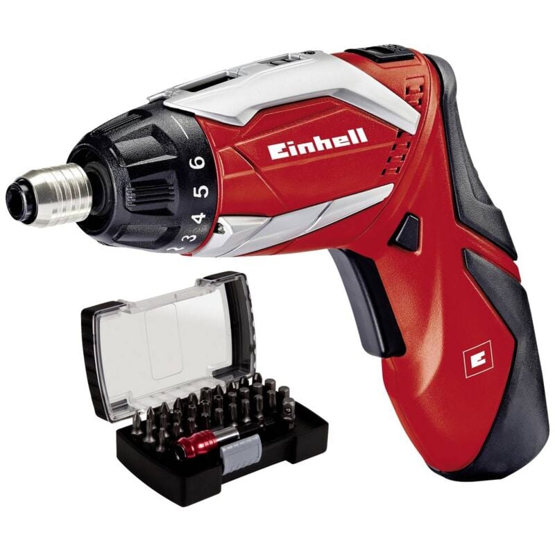 foto del prodotto einhell te sd 3,6 li kit 4513495 avvitatore a batteria, avvitatore a batteria con manico pieghevole 3.6 v 1500 mah li i