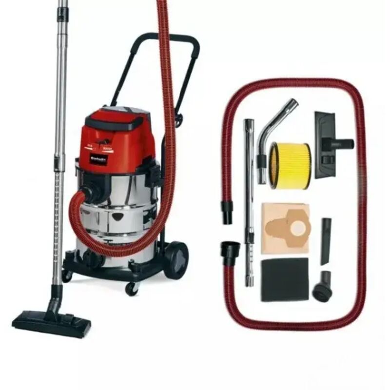 foto del prodotto einhell te vc 36 30 li s solo aspiratore pxc aspira solidi e liquidi 36 v senza batterie
