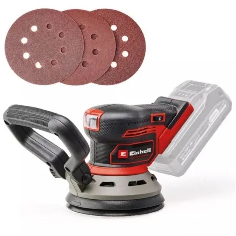 foto del prodotto einhell tp rs 18 32 li bl solo levigatrice rotorbitale pxc 18 v brushless senza batterie