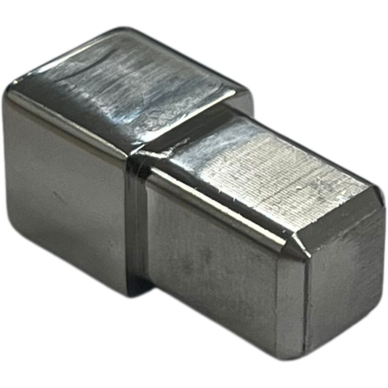 foto del prodotto einside capsula profilo rivestimento prosquare acciaio inox aisi 304 1.4301 lucido 12,5 mm