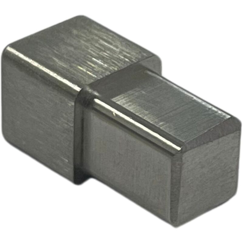 foto del prodotto einside capsula profilo rivestimento prosquare acciaio inox satinato 10 mm