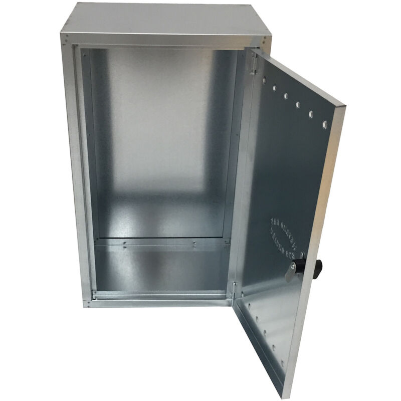 foto del prodotto einside cassetta gas zincata 50 x 60 x 25 cm con fondo