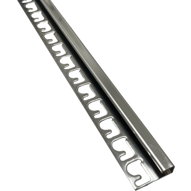 foto del prodotto einside profilo rivestimento prosquare acciaio inox aisi 304 1.4301 lucido 10 mm