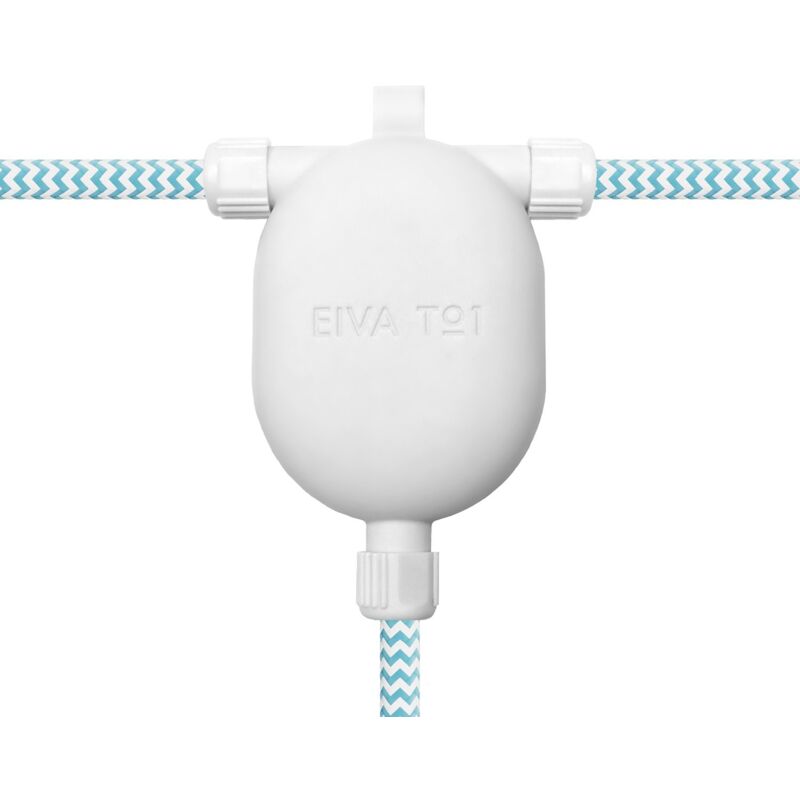 foto del prodotto eiva 3, giunto a 3 vie per esterno ip65 a scatto