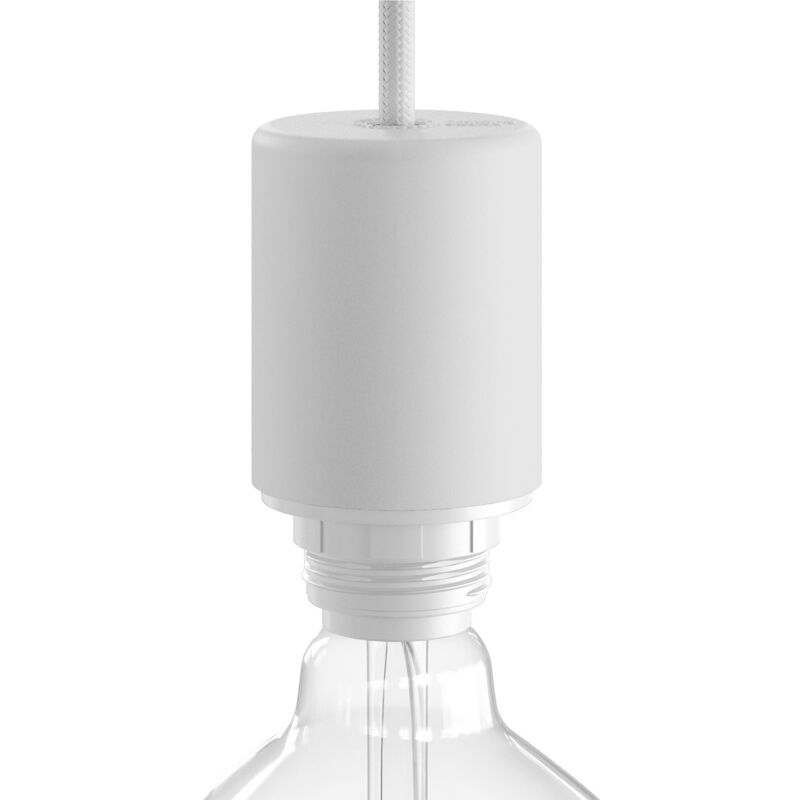 foto del prodotto eiva elegant, kit portalampada outdoor per paralume e27 in silicone il primo portalampada ip65 cablabile al mondo