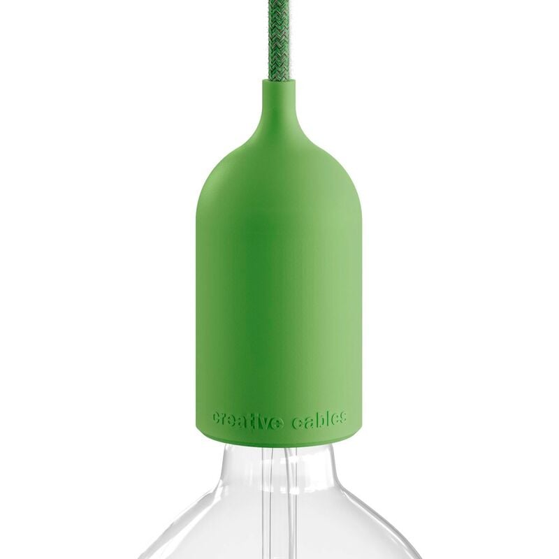 foto del prodotto eiva pastel, kit portalampada per esterno e27 ip65 in silicone il primo portalampada ip65 cablabile al mondo