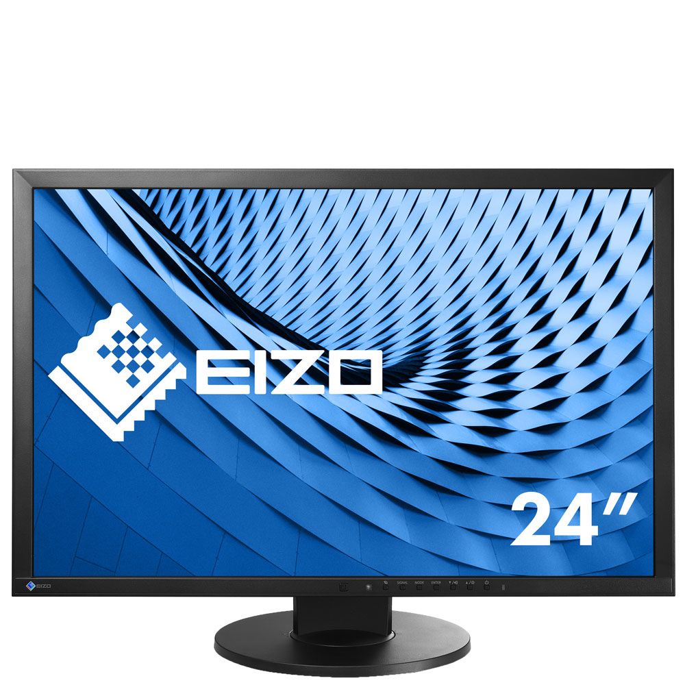 foto del prodotto eizo flexscan ev2430 bk led display 61,2 cm 24.1 1920 x 1200 pixel wuxga nero