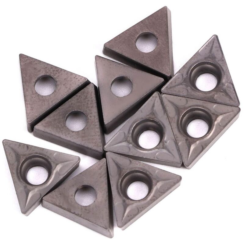 foto del prodotto ej.life 10 inserti in metallo duro, tcmt110204 vp15tf, inserti per torni cnc per torni