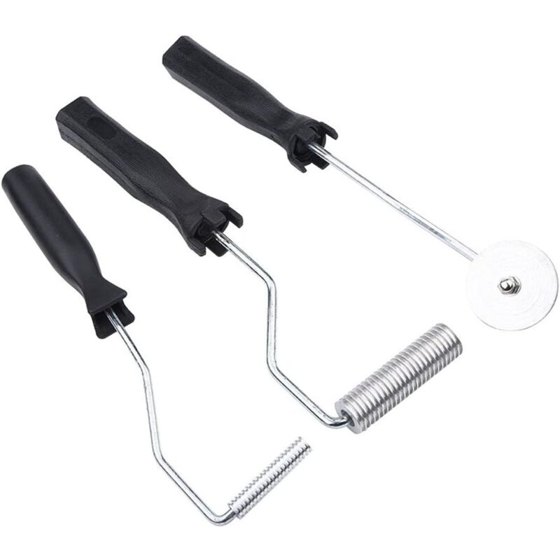 foto del prodotto ej.life 3 pezzi rullo per la rimozione delle bolle, attrezzo per la rimozione delle bolle, lega di alluminio e fibra di vetro, kit ymyny