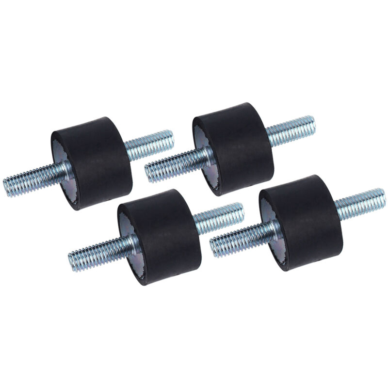 foto del prodotto ej.life 4 pezzi m8 3020 ammortizzatore in gomma ammortizzatore antivibrazioni tampone per compressore d aria pompa