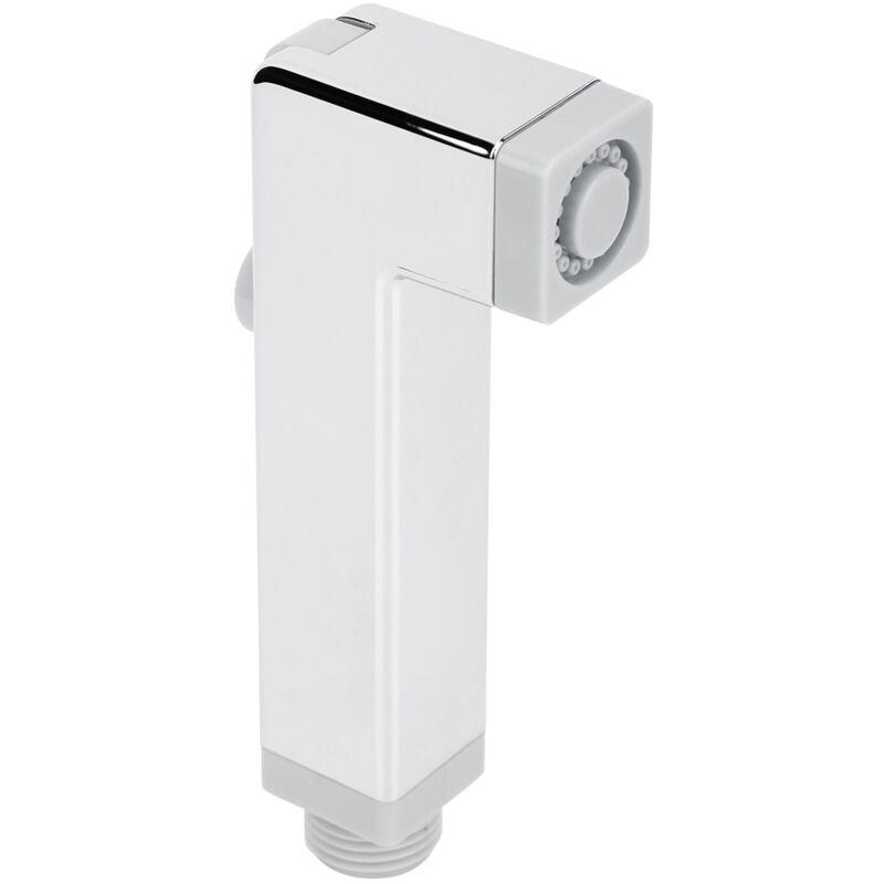 foto del prodotto ej.life bidet portatile per wc, spruzzatore per bidet, spruzzatore singolo quadrato, ugello per macchina, spruzzatore per pannolini in acciaio