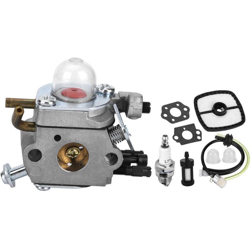 foto del prodotto ej.life carburatore in alluminio durevole, kit carburatore, veicolo compatibile con echo pb 2155 soffiatore per detriti per foglie per auto