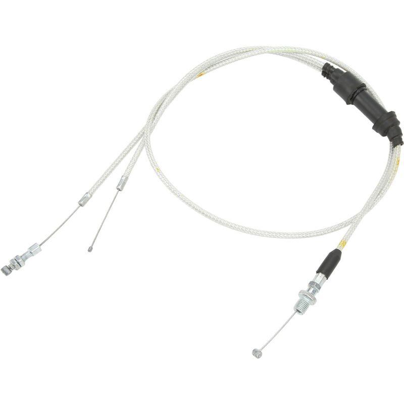 foto del prodotto ej.life cavo acceleratore doppio per moto, prestazioni migliori, elevata resistenza per motori cg150cc 200cc 250cc