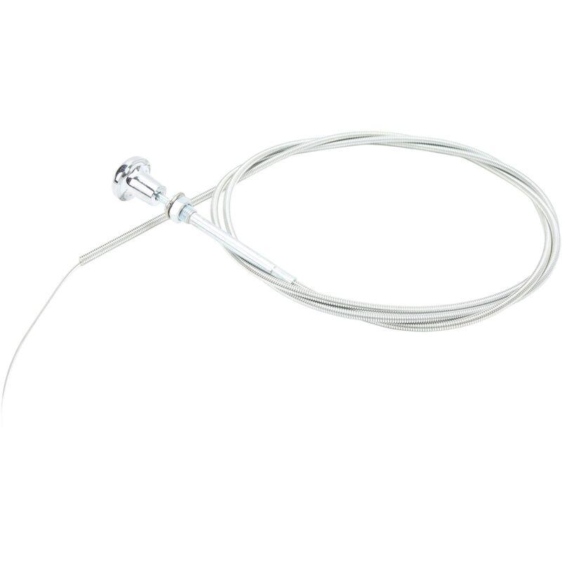 foto del prodotto ej.life cavo dello starter in acciaio inossidabile e cromato da 1,8 m, cavo universale dello starter del carburatore, cavo di controllo dello