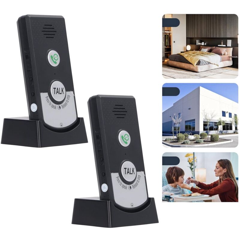 foto del prodotto ej.life citofono vocale bidirezionale h8, citofono wireless a lunghissimo raggio, facile da installare per la sicurezza domestica, sistema