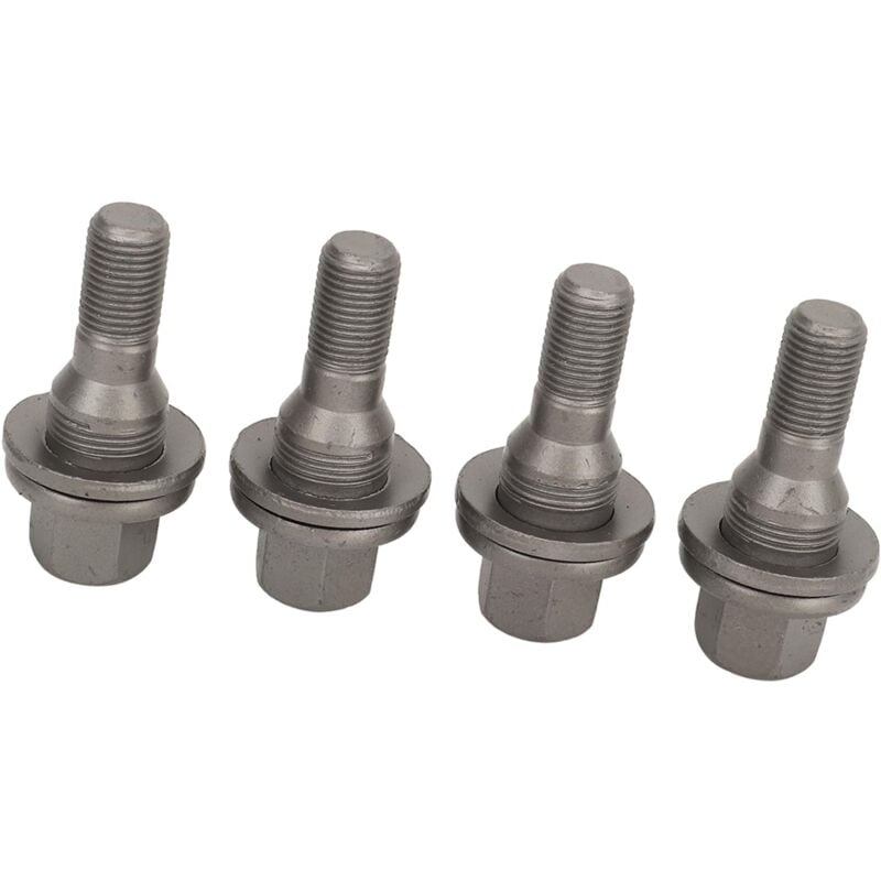 foto del prodotto ej.life confezione da 4 bulloni esagonali da 17 mm per ruote 003549817 per pezzi di ricambio per dadi e bulloni per pneumatici 206 207 208 308 407
