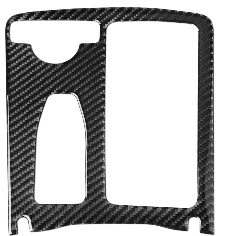 foto del prodotto ej.life copertura porta bicchiere d acqua per console centrale in fibra di carbonio per mercedes w204 2005 2012