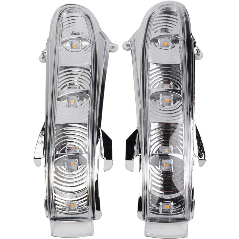 immagine 0 del prodotto ej.life coppia di specchietti laterali con indicatori di direzione a led, lenti trasparenti, per mercedes benz w215 cl215 w220 99 03