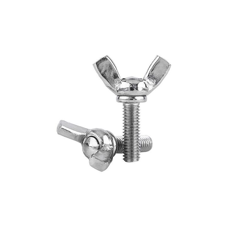 foto del prodotto ej.life dadi a farfalla akozon, 5 pezzi din316 m6 in acciaio inossidabile 304, viti a farfalla m6 x 16 mm 