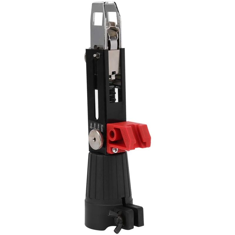 foto del prodotto ej.life dispositivo di avvitamento per trapano elettrico con pistola sparachiodi a catena automatica, strumento per lavorazione del legno per
