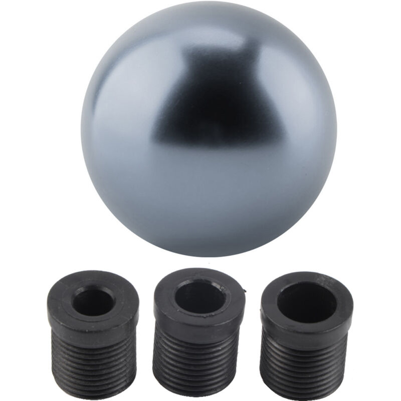 foto del prodotto ej.life eosnow pomello manuale universale per auto testa del cambio a forma di sfera rotonda titanio 