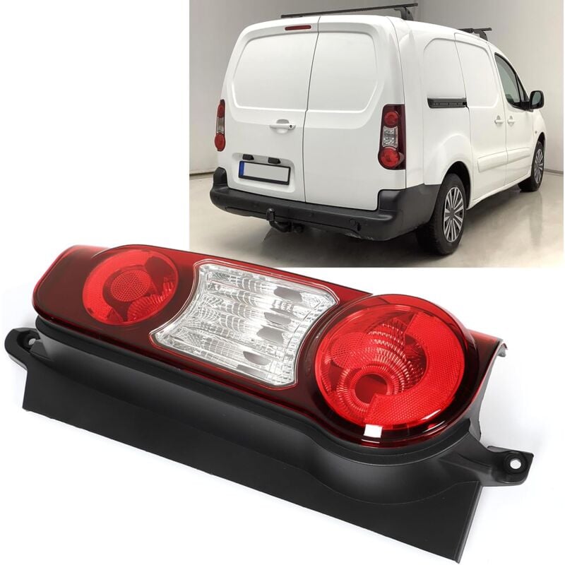 foto del prodotto ej.life fanale posteriore destro 9677205480 indicatore di direzione del freno posteriore di ricambio per citroen berlingo mk2 van