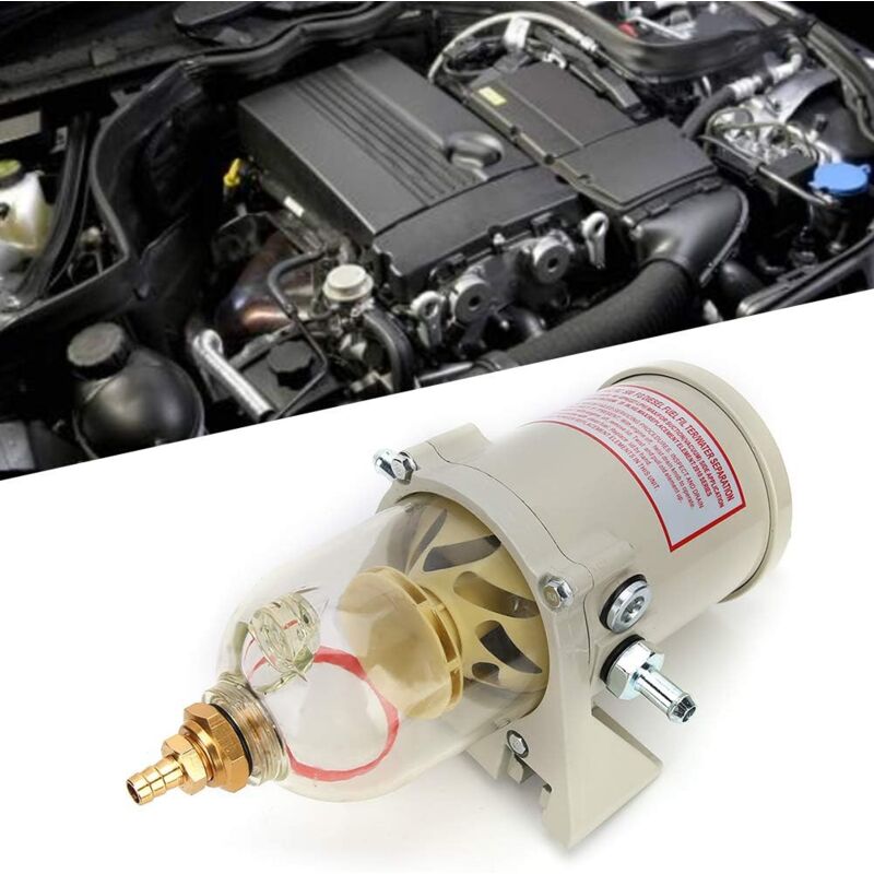 foto del prodotto ej.life filtro diesel 500fg, filtro diesel, filtro carburante diesel, gruppo separatore acqua diesel per auto con guarnizione, filtro olio aria per