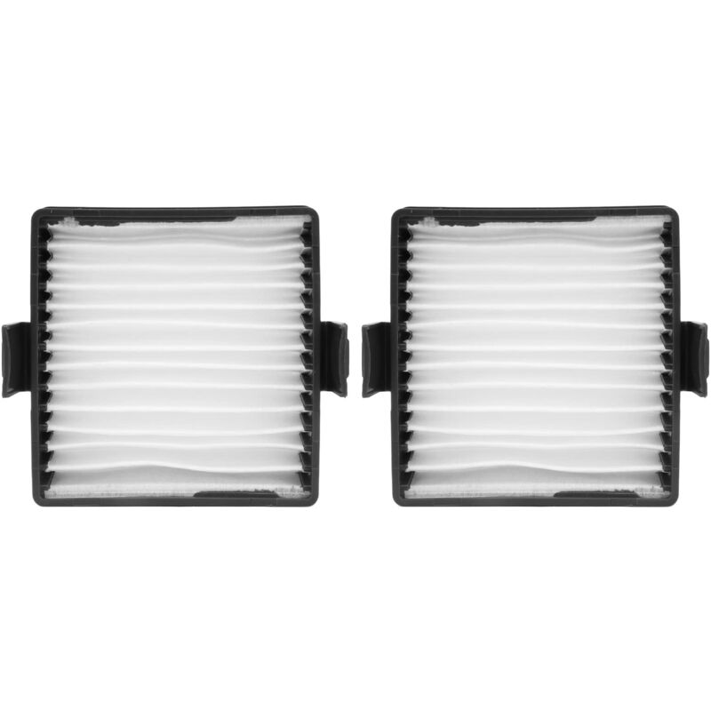 foto del prodotto ej.life filtro per aspirapolvere portatile, confezione da 2, accessori per aspirapolvere domestici, filtro pieghettato piatto di ricambio, elemento