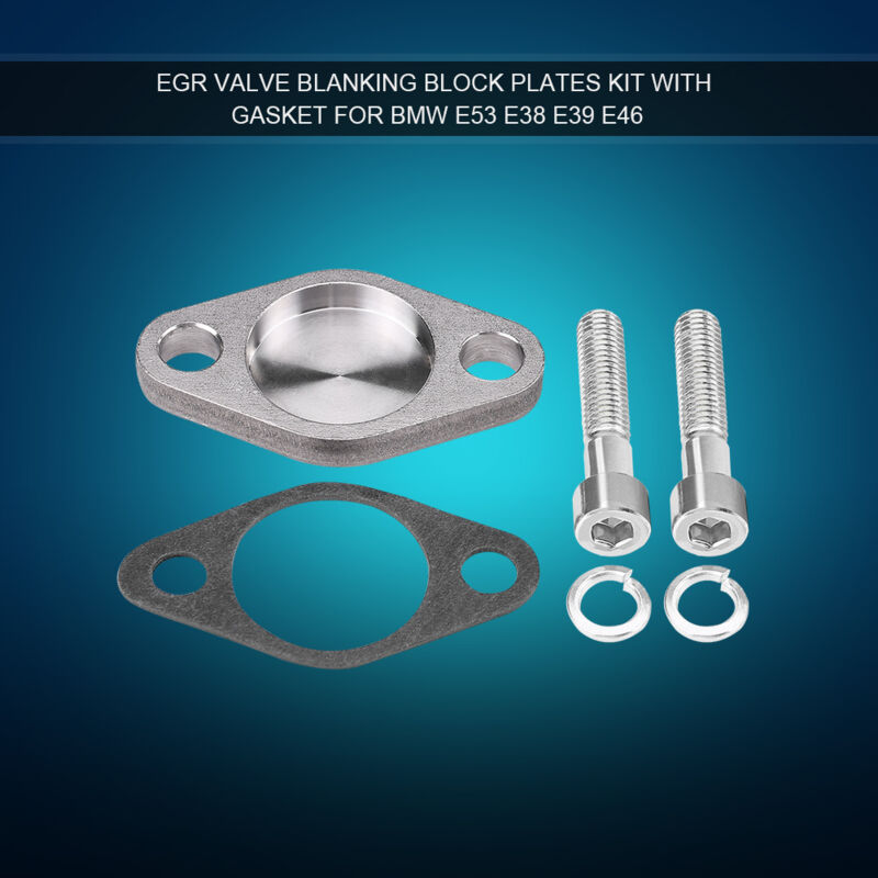 foto del prodotto ej.life guarnizione valvola egr per auto piastra di chiusura egr n47 n57 b47 b57 320d piastra di chiusura valvola egr per collettore di