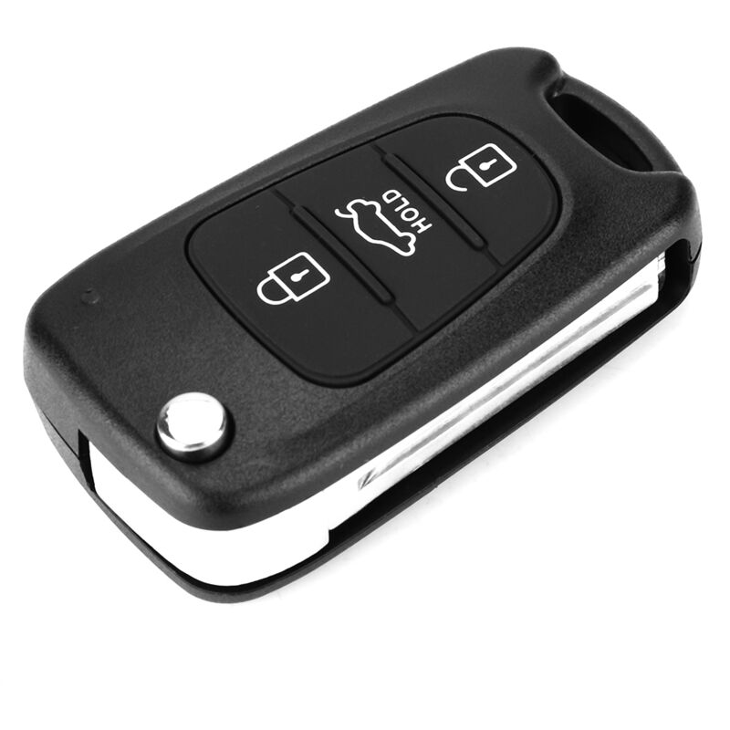 foto del prodotto ej.life guscio chiave per kia sportage, portachiavi a 3 pulsanti, compatibile con kia rondo 2006 2011 sportage 2010 2013 soul 2009 2013 rio 2011 2013