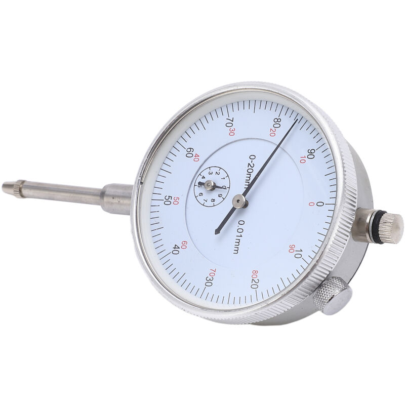 foto del prodotto ej.life indicatore a quadrante meccanico con nucleo interno antiurto, acciaio inossidabile, elevata precisione, display chiaro per lavorazioni di