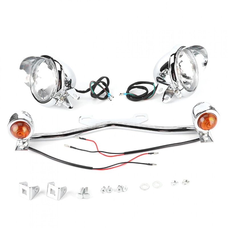 foto del prodotto ej.life indicatore di direzione fendinebbia supporto per fendinebbia accessorio per moto indicatori di direzione a led indicatori di direzione per
