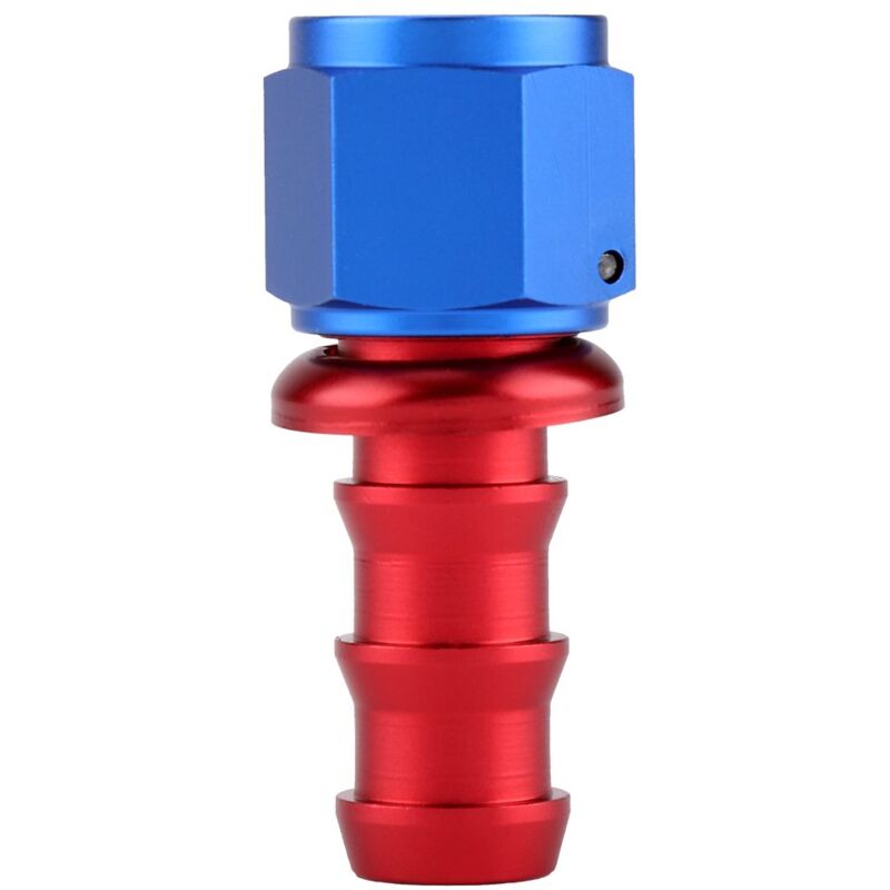 foto del prodotto ej.life kimiss an10 dritto 45 90 180 gradi spinta su twist lock tubo flessibile per carburante e olio estremit filettata maschio lega di alluminio