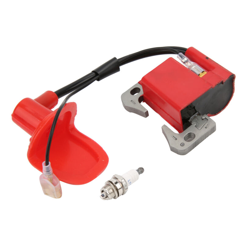 foto del prodotto ej.life kit di accensione con bobina di accensione da 52 mm l7t e candela di aggiornamento per mini quad, quad, quad, go kart e quad a 2 tempi da