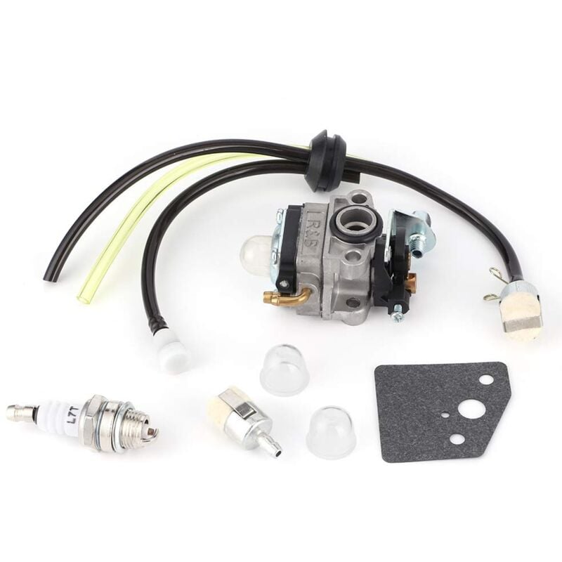 foto del prodotto ej.life kit di sostituzione del carburatore per carburatore di alta qualit , kit di tubi del carburante per carburatore, adatto per gx31 gx22 fg100