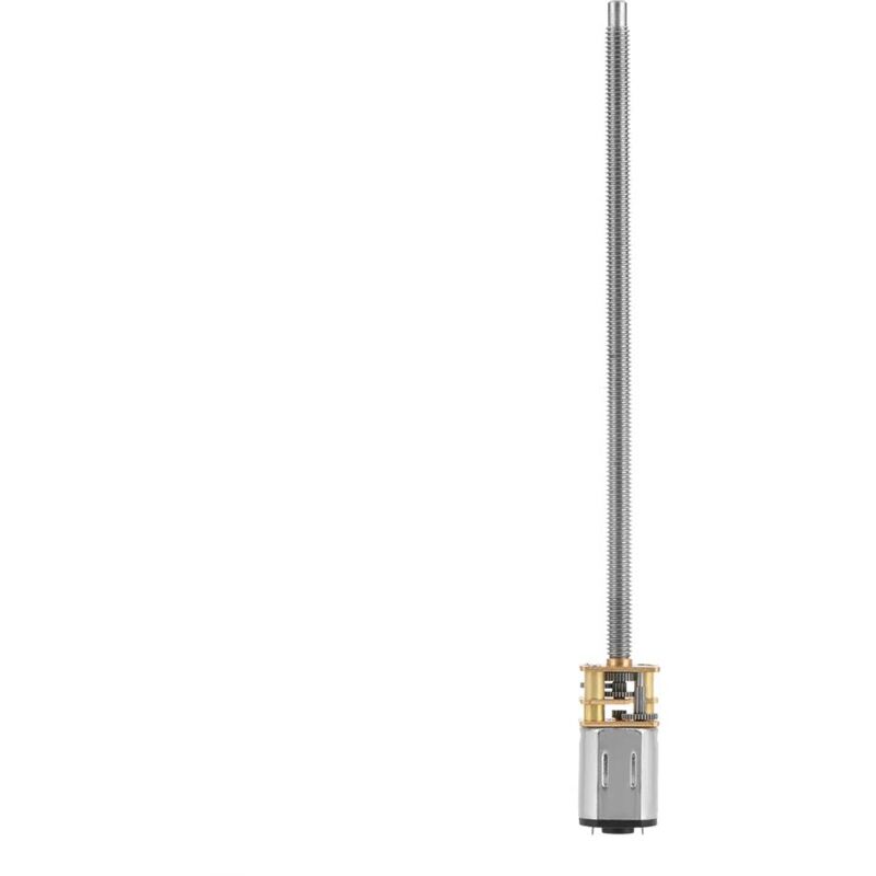 foto del prodotto ej.life motoriduttore dc 6 12v con albero di uscita lungo m4 x 100mm, motoriduttore 30 60 100 150 200 300 400 600 giri min 6 v 150 giri min 