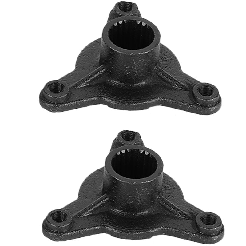foto del prodotto ej.life mozzo per asse ruota posteriore da 78 mm, 23 denti, 3 prigionieri, adatto per atv 507, atv 516f, atv 517f, go kart atv.