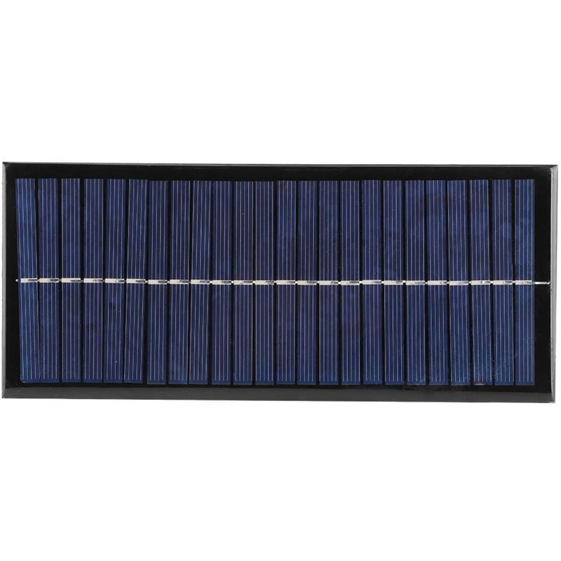 foto del prodotto ej.life pannello solare in silicio policristallino adesivo da 2,5 w e 12 v, caricabatteria per celle solari, mini modulo di piccolo pannello solare,