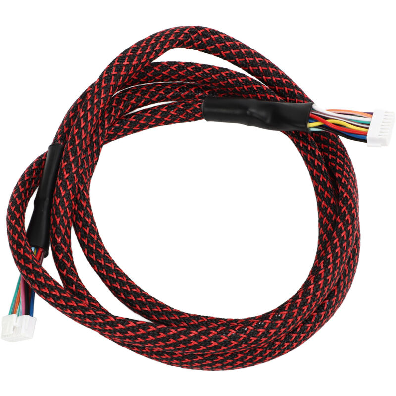 foto del prodotto ej.life per cablaggio principale chiron, cablaggio hotend in nylon intrecciato, sostituzione per anycubic chiron