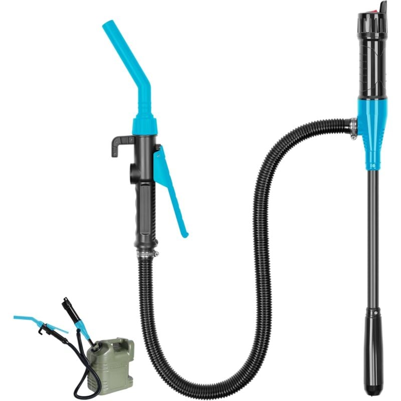 foto del prodotto ej.life pompa di trasferimento carburante pompa per benzina liquida alimentata a batteria, pompa a sifone, pompa a batteria, pompa per tanica,