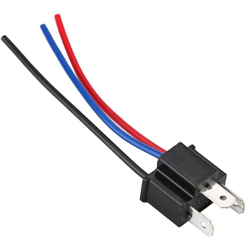 foto del prodotto ej.life presa di collegamento, presa di collegamento per prolunga testa connettore h4 con cablaggio connettore robusto per cavo di collegamento per