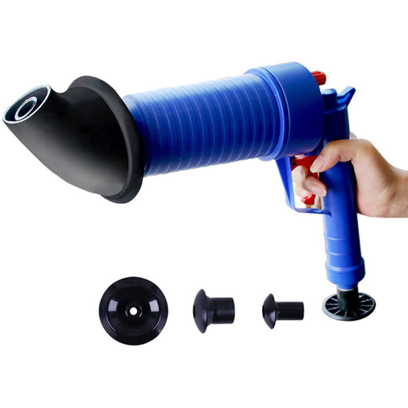 foto del prodotto ej.life pulitore per pompe di scarico air power blaster sbloccante adattatori per wc lavandino casa
