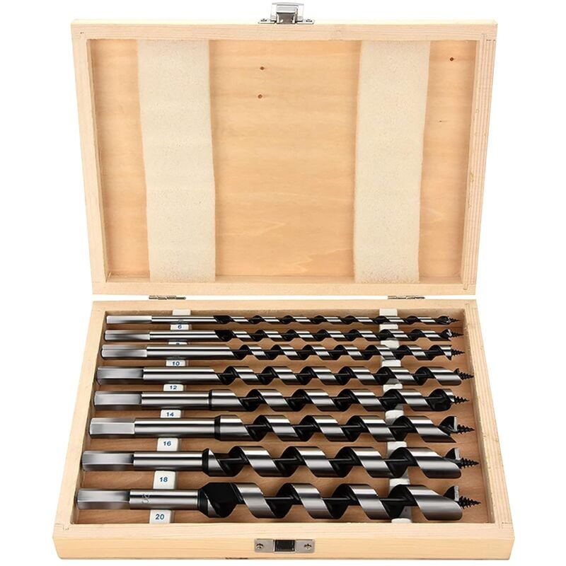 foto del prodotto ej.life punte per legno con attacco esagonale, 8 pezzi