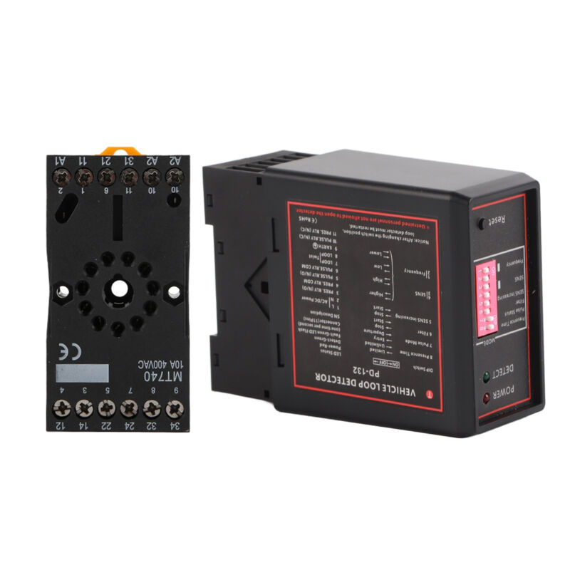 foto del prodotto ej.life rilevatore di loop induttivo per veicoli rilevatore di loop per barriere di parcheggio per auto sensore di loop per l accesso ai veicoli