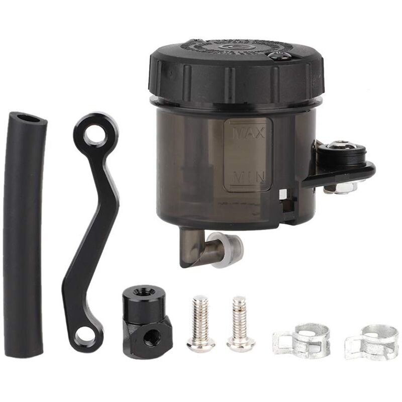 foto del prodotto ej.life serbatoio del liquido freni, serbatoio del liquido freni nero cagiva mito 125, coppa dell olio universale per serbatoio del liquido freni,