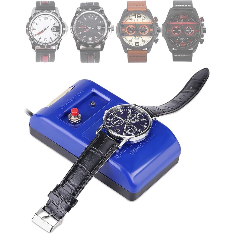 foto del prodotto ej.life smagnetizzatore professionale per orologi smagnetizzatore per orologi, strumento per la riparazione di orologi al quarzo, magnetizzatore,