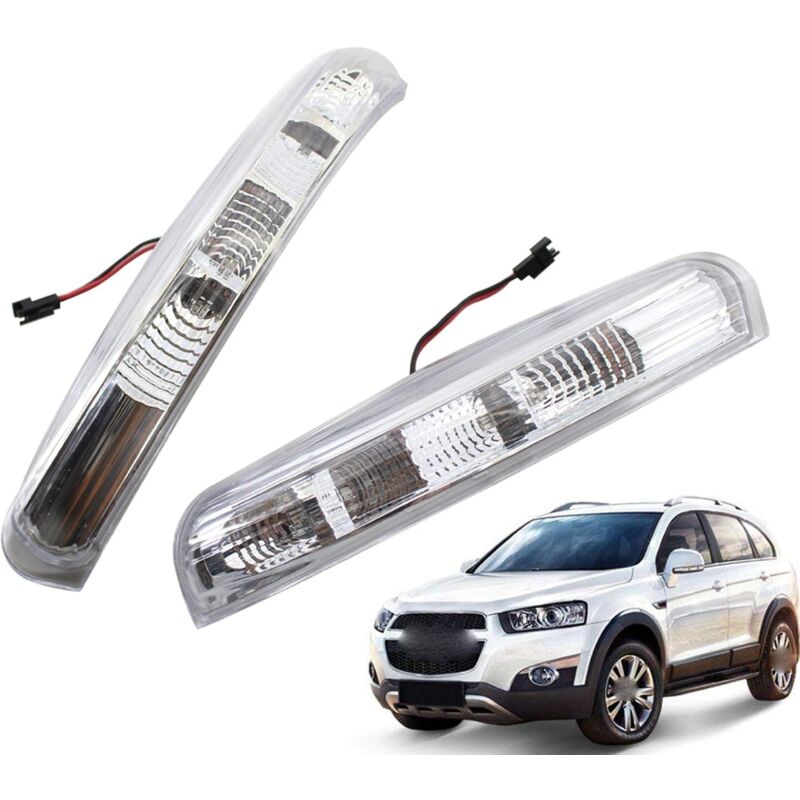 foto del prodotto ej.life specchietto retrovisore per auto, indicatore di direzione posteriore per chevrolet captiva 2007 2014, 1 paio