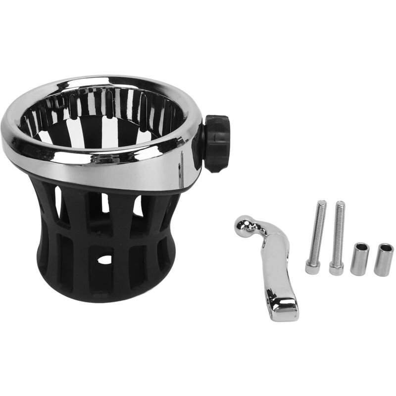 foto del prodotto ej.life supporto per tazza per auto in alluminio e gomma per manubrio di ricambio per moto gold wing