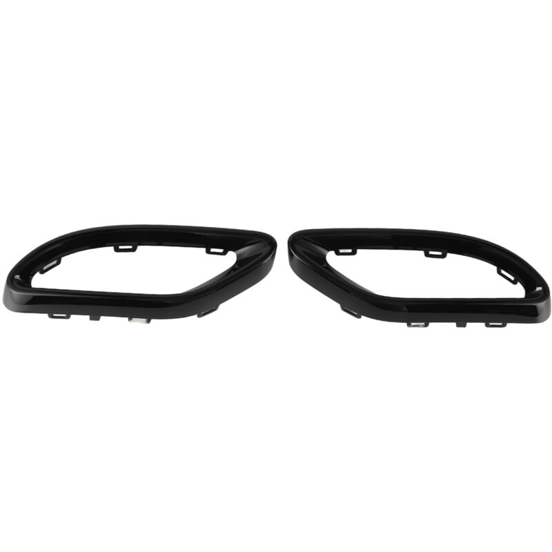 foto del prodotto ej.life terminale di scarico nero lucido di ricambio per mercedes benz a b c e glc classe cls w177 w247 w205 w213 x253 c257